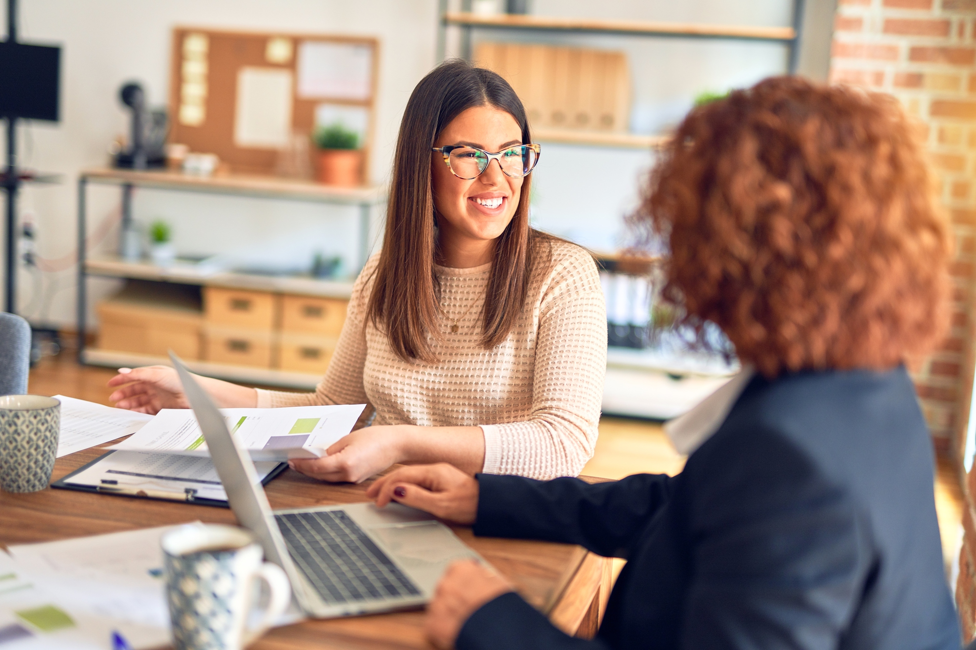 Franchise Business Coach meeting with franchise owner