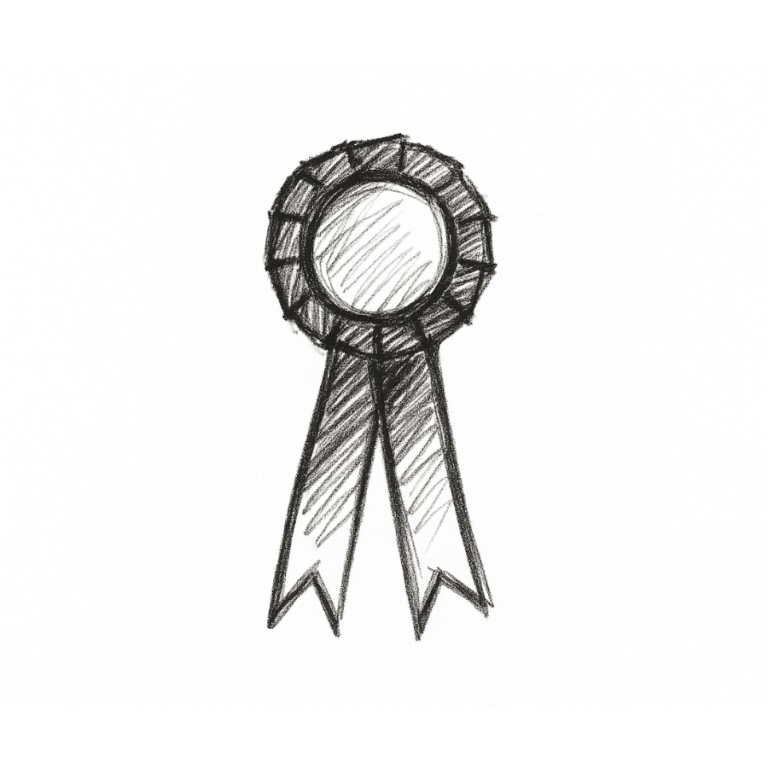 Prize ribbon