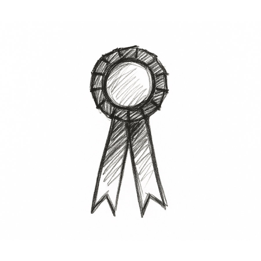 Prize ribbon