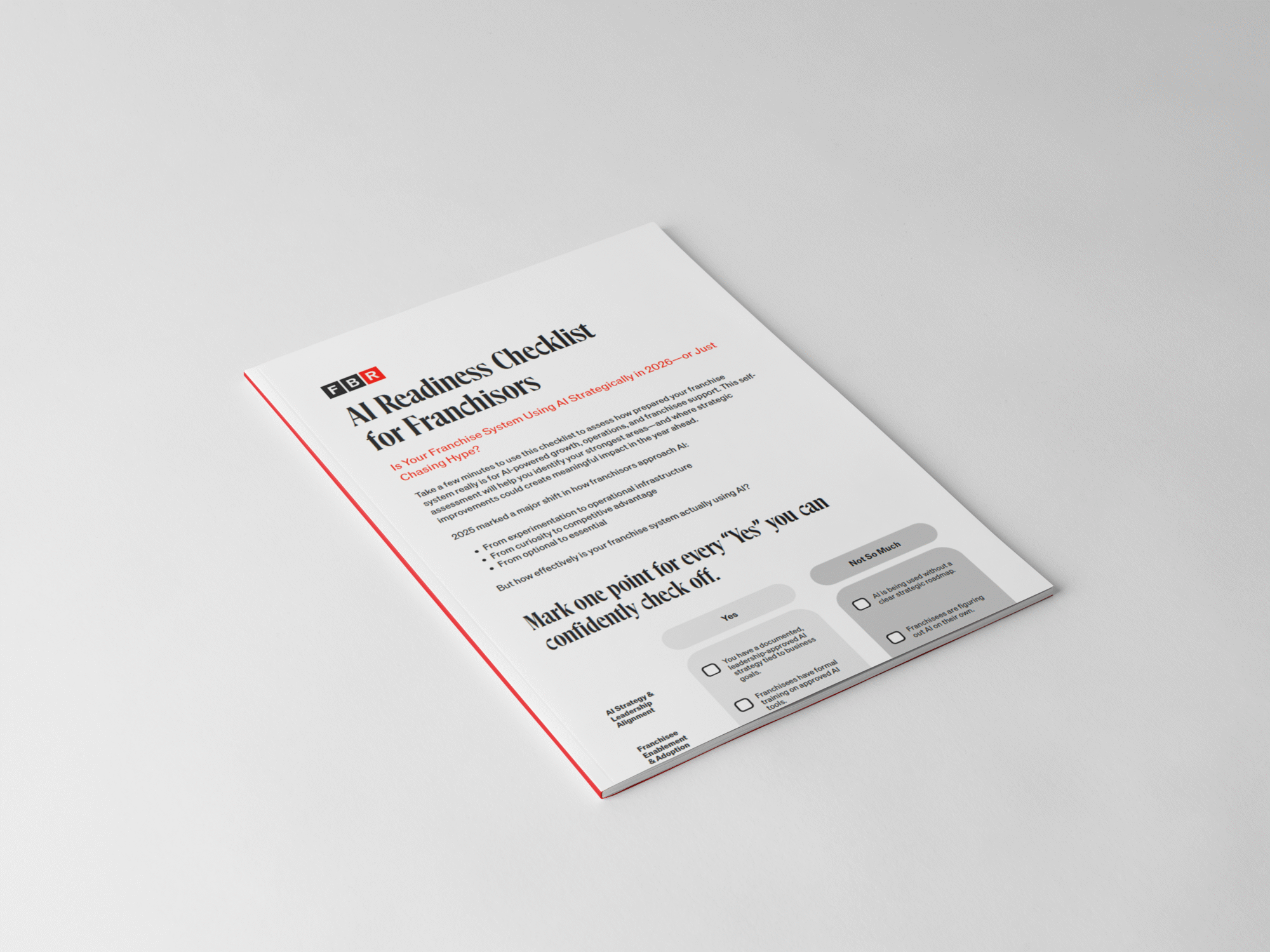 Ai Readiness Checklist for Franchises